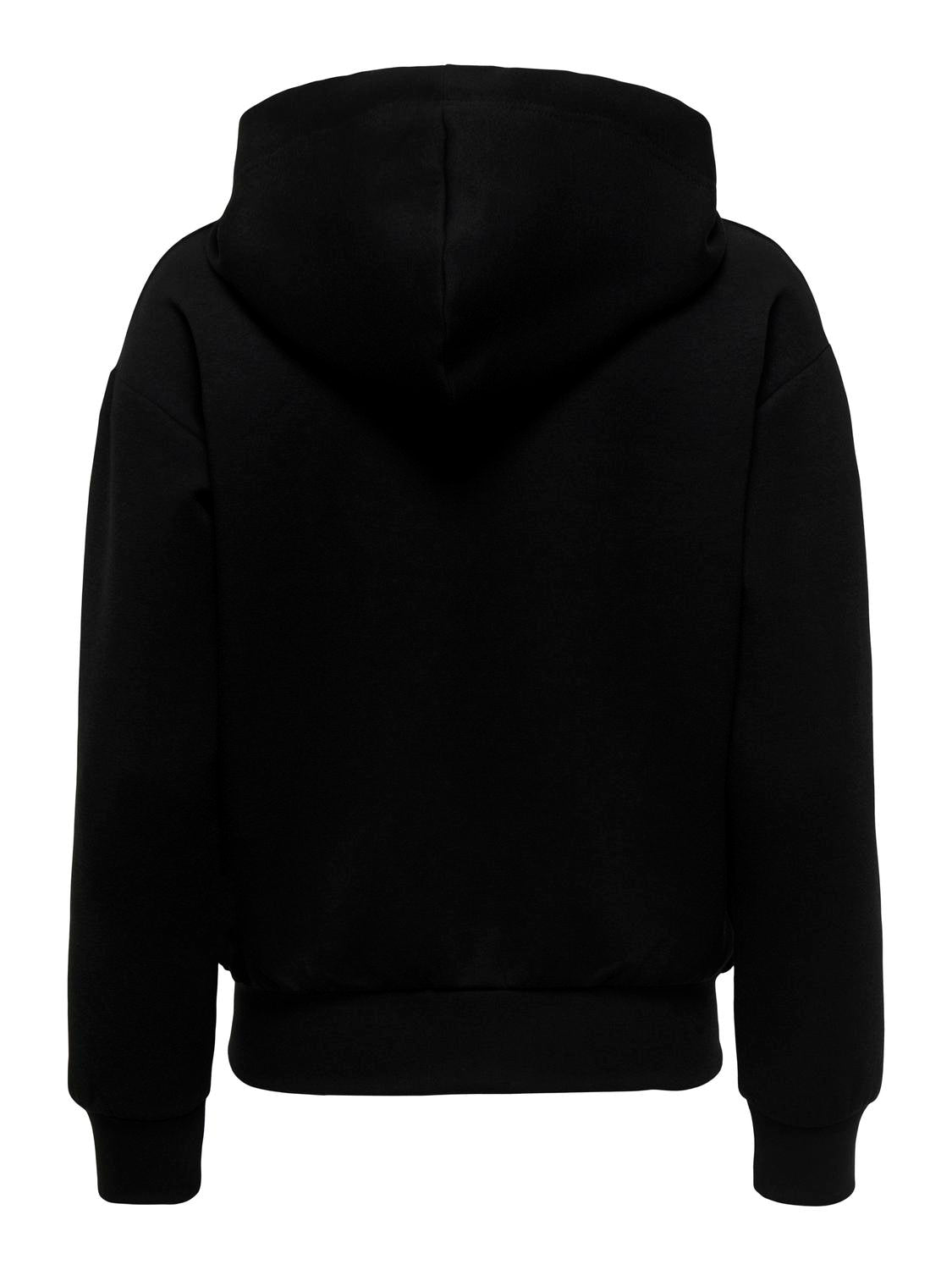 ONLFANCY L/S ZIP HOOD STRING SWT