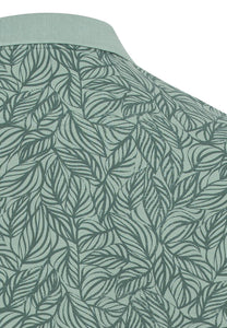 Piqué Poloshirt mit floralem Allover-Print