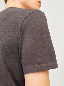 JJESPLIT NECK TEE SS NOOS